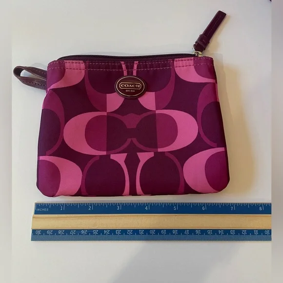 Coach Pink Tote and Pouch Set - Picture 14 of 16